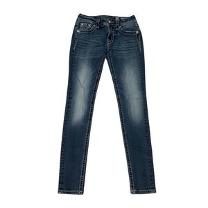 Miss Me Women’s Standard Skinny Jeans Blue Size 25